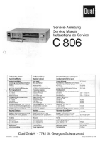 Dual C-806-Service-Manual 